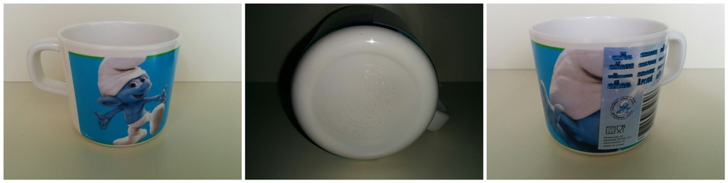 Tasse en plastique - Schtroumpf