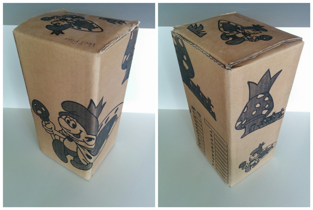 Boite pour Schtroumpf Roi 30cm