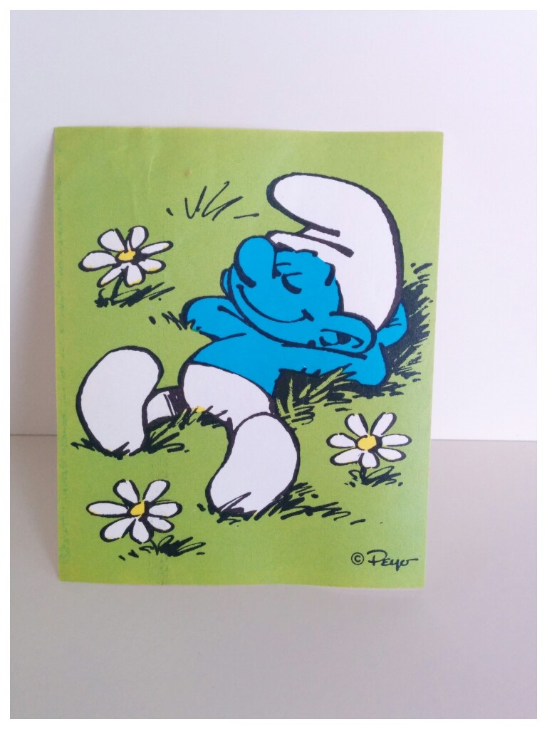 Image Schtroumpf Paresseux