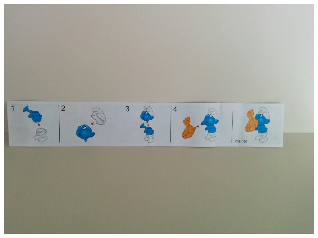 BPZ Schtroumpf avec bouée