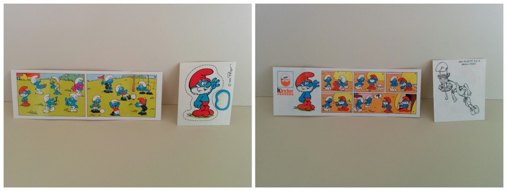 BPZ Grand Schtroumpf & autocollant