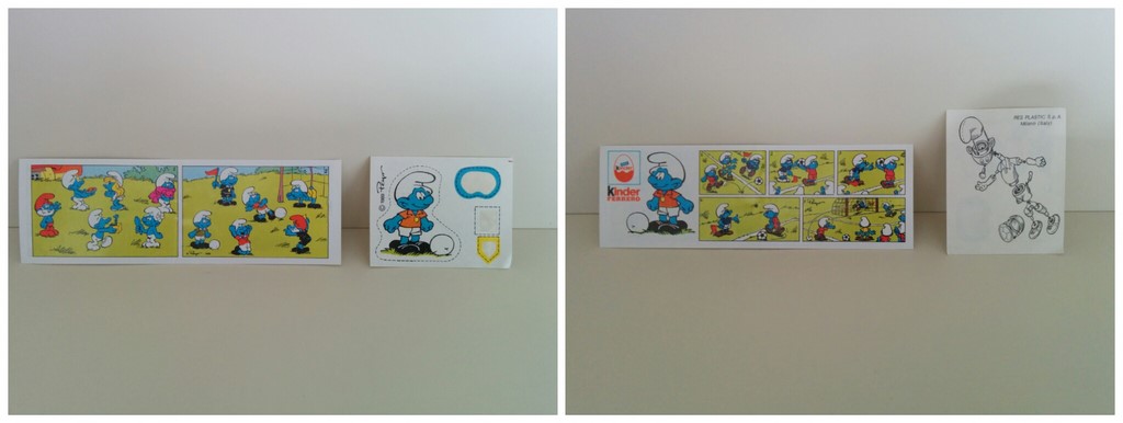 BPZ Schtroumpf Foot & autocollant