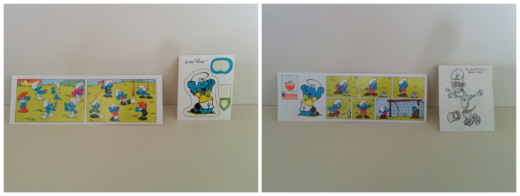 BPZ Schtroumpf Foot & autocollant