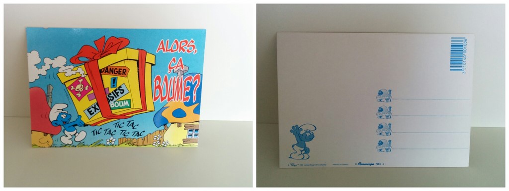 Schtroumpf avec cadeau