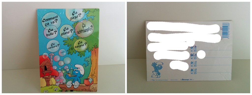 Schtroumpf qui fait des bulles