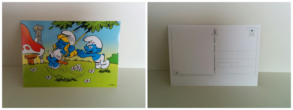 Schtroumpf & Schtroumpfette font de la balançoire