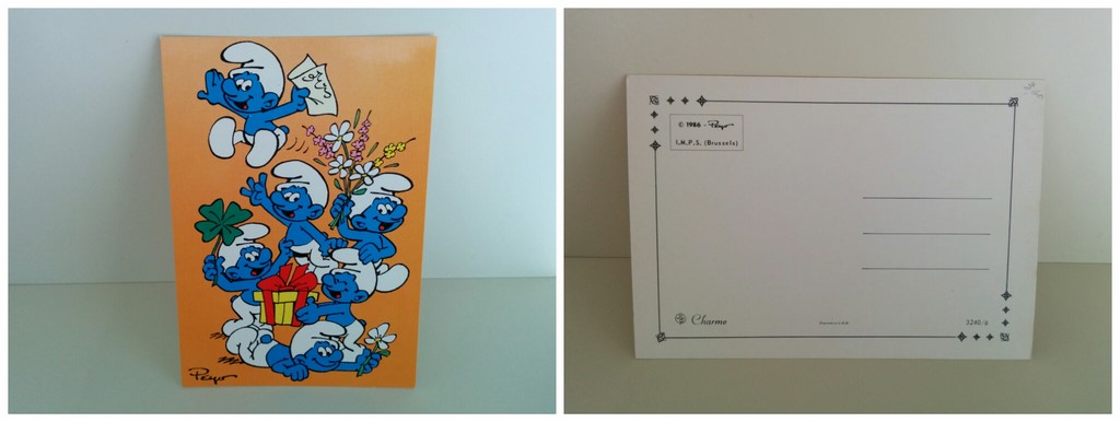 Schtroumpfs avec cadeaux