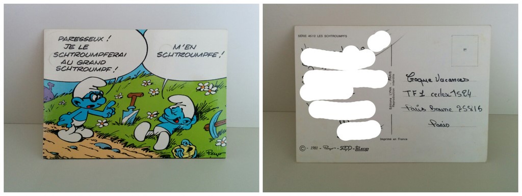 Schtroumpf à Lunettes & Schtroumpf Paresseux