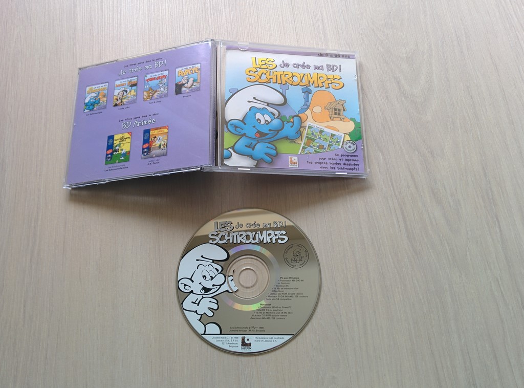 CD-ROM Je crée ma BD !