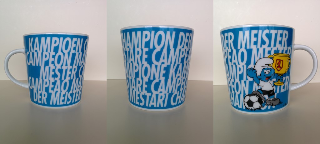 Mug Schtroumpf Footballeur