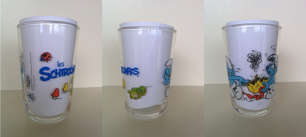 Verre Schtroumpf Farceur