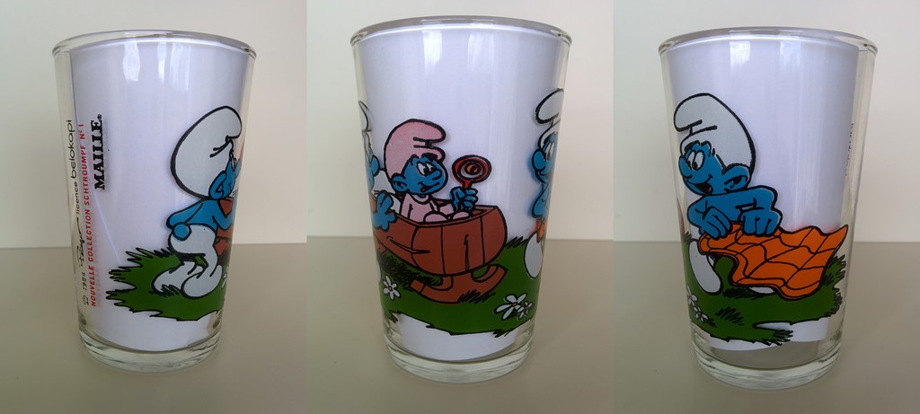Verre Bébé Schtroumpf - Numéro 1