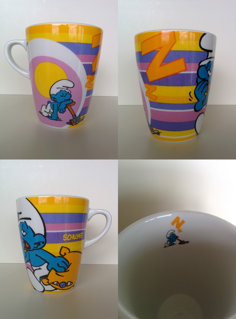 Mug Schtroumpf Paresseux