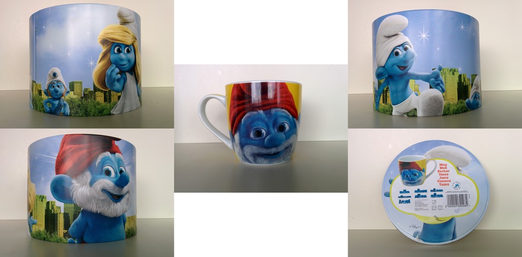 Mug Grand Schtroumpf + boite