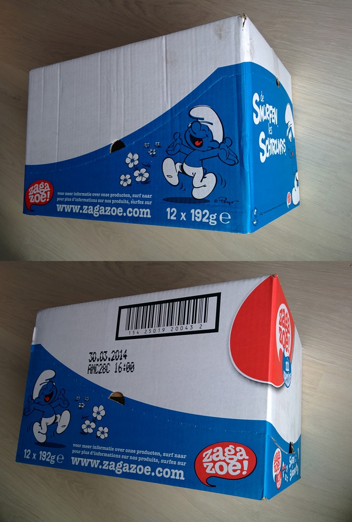 Carton de présentation des mini speculoos