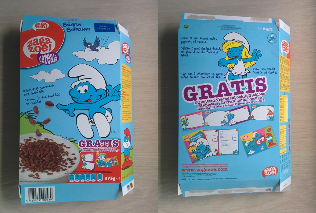 Zaga Zoe - Boite de céréales