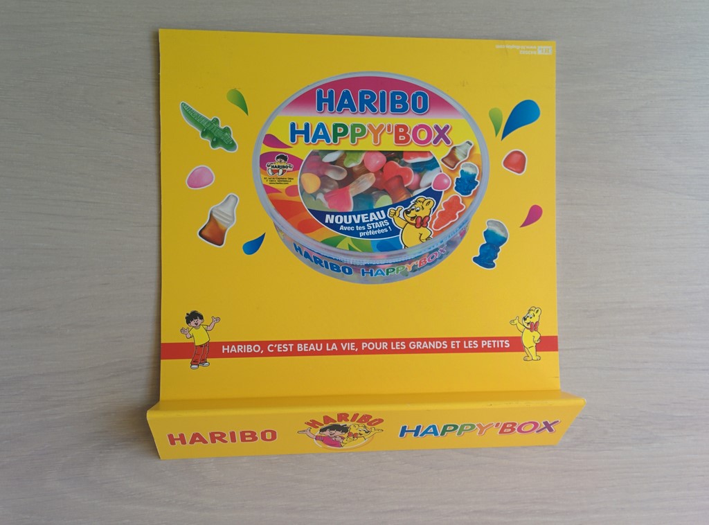 Présentoir aimanté Happy'Box