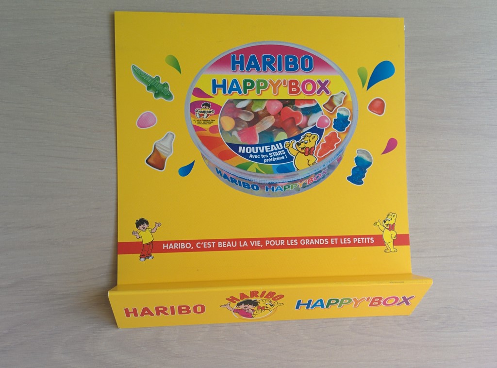 Présentoir aimanté Happy'Box