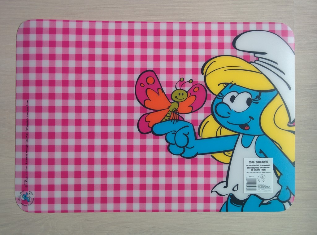 Set de table Schtroumpfette