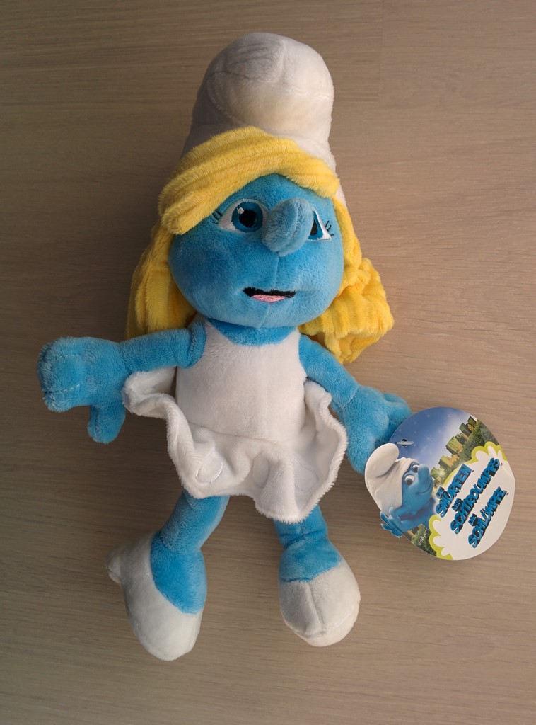 Peluche Schtroumpfette