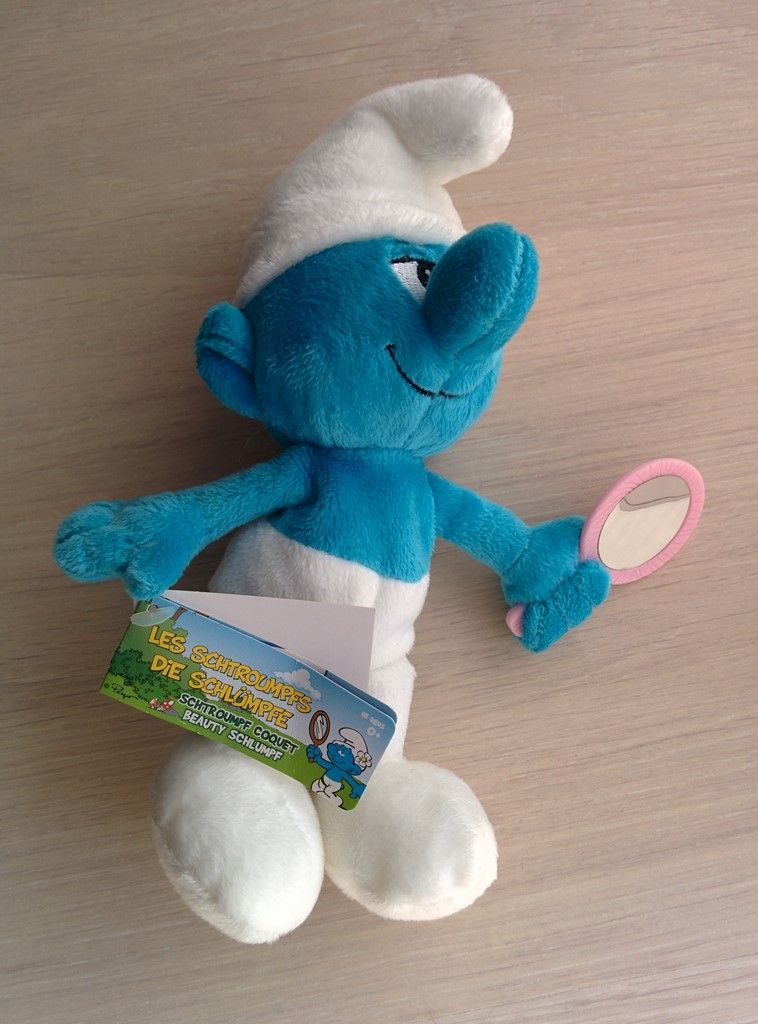 Peluche Schtroumpf Coquet