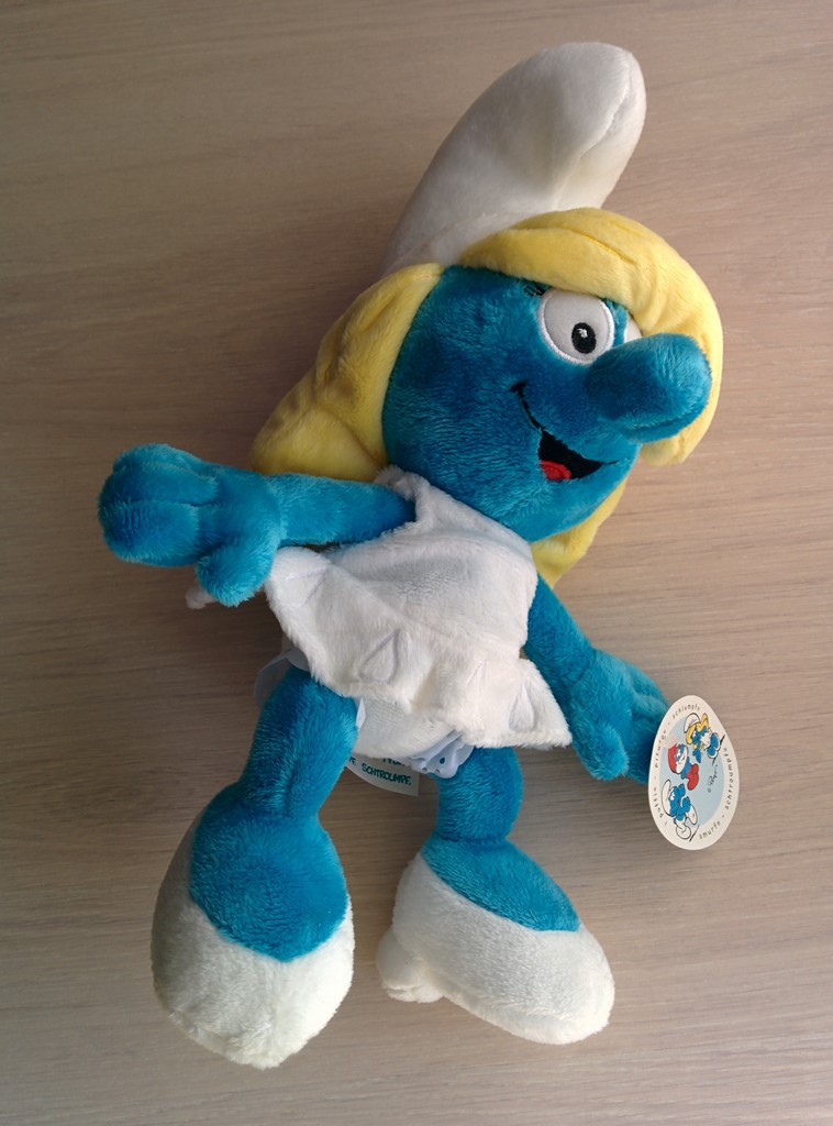 Peluche Schtroumpfette