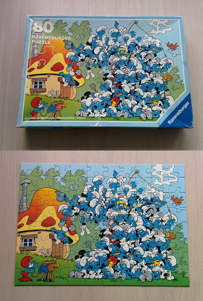 Puzzle La Photo des Schtroumpfs