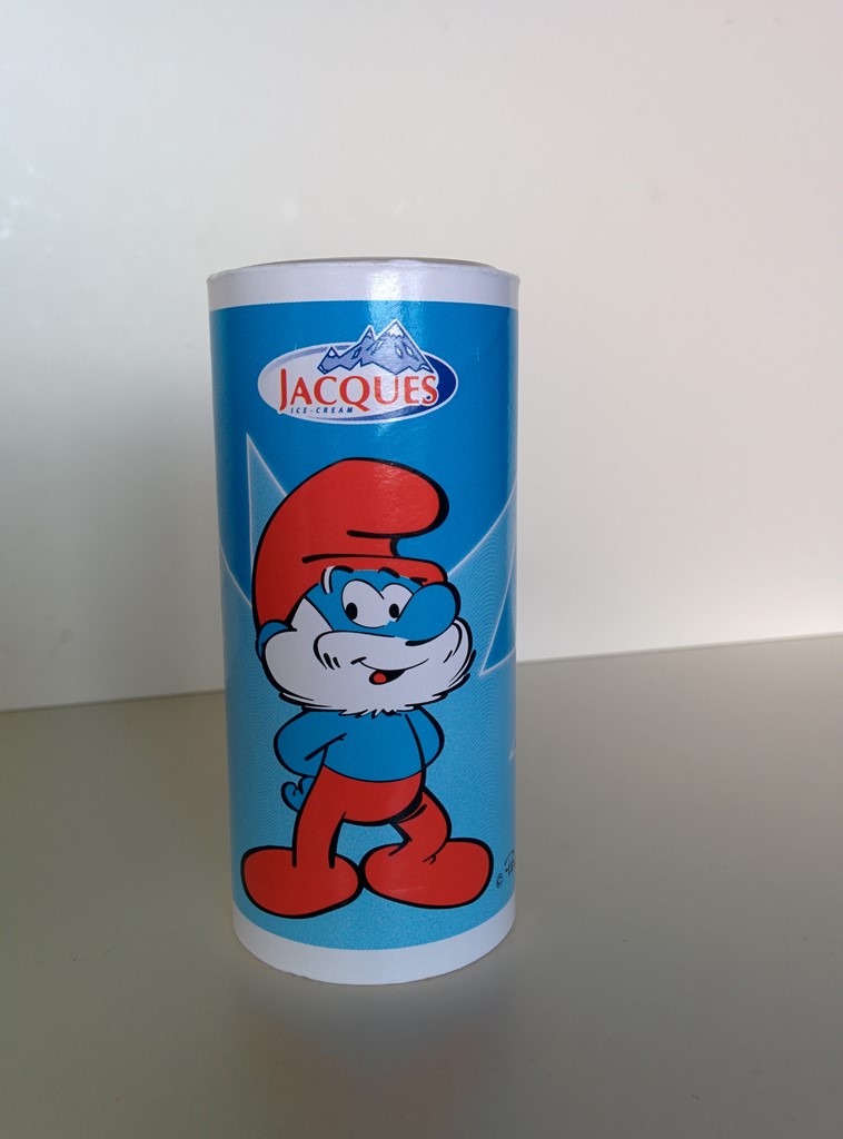 Jacques - Glace pouss-pouss Grand Schtroumpf