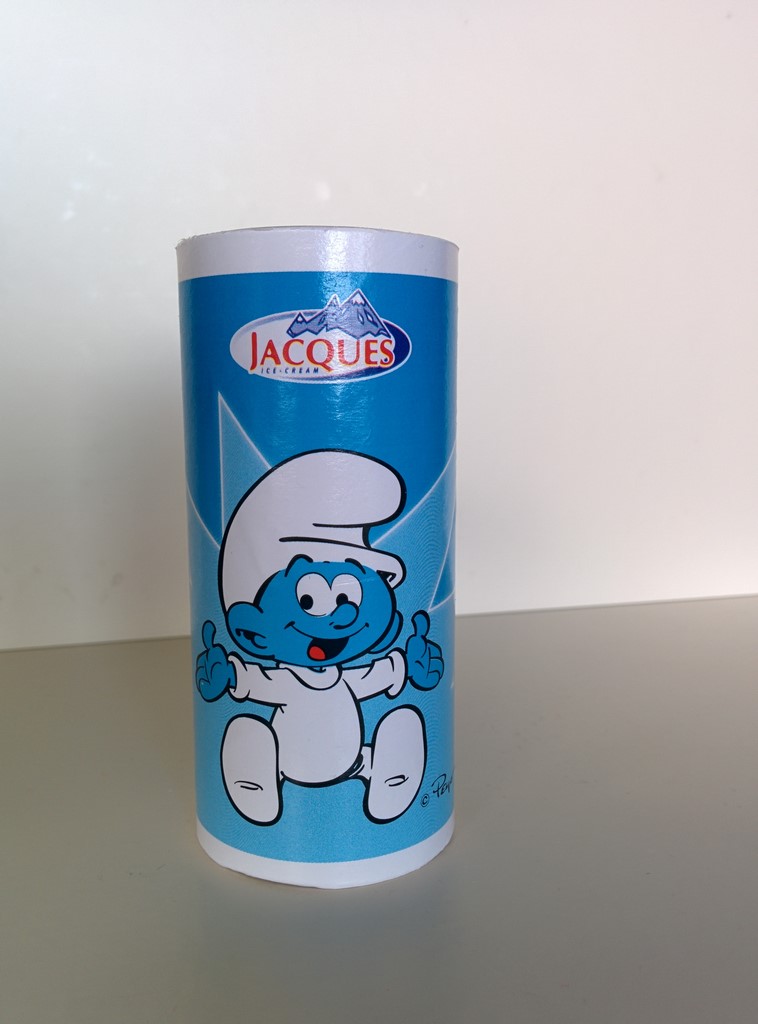 Jacques - Glace pouss-pouss Bébé Schtroumpf