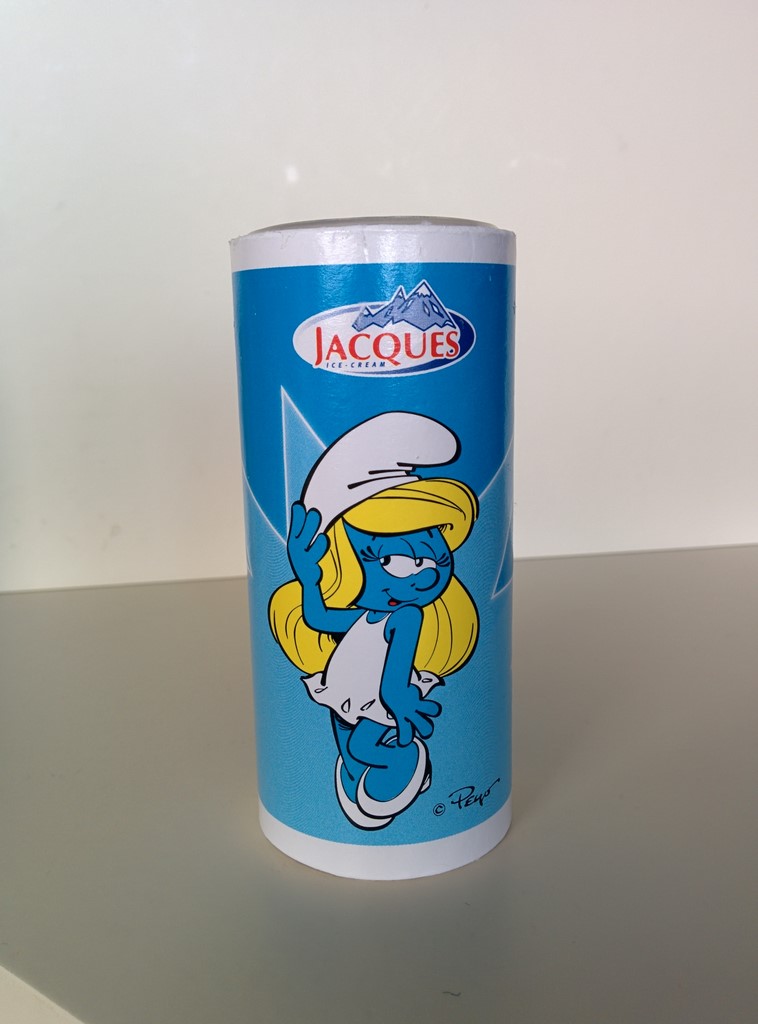 Jacques - Glace pouss-pouss Schtroumpfette