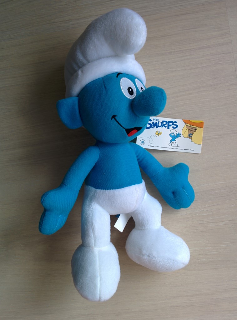 Play by Play - Peluche Schtroumpf