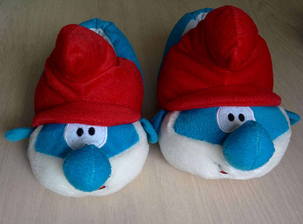 Chaussons Grand Schtroumpf