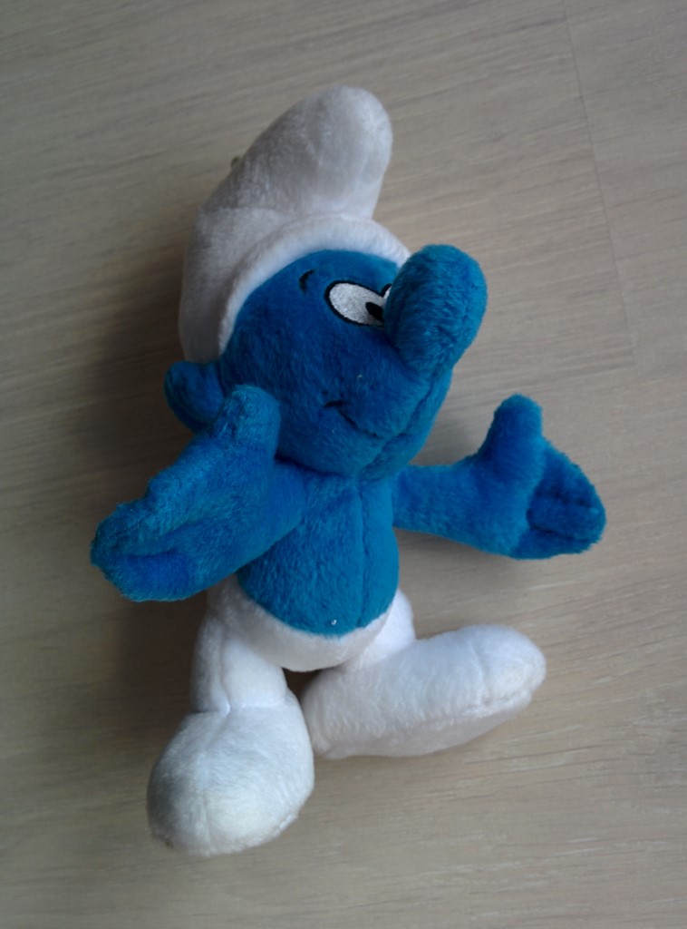 Trudi - Peluche Schtroumpf