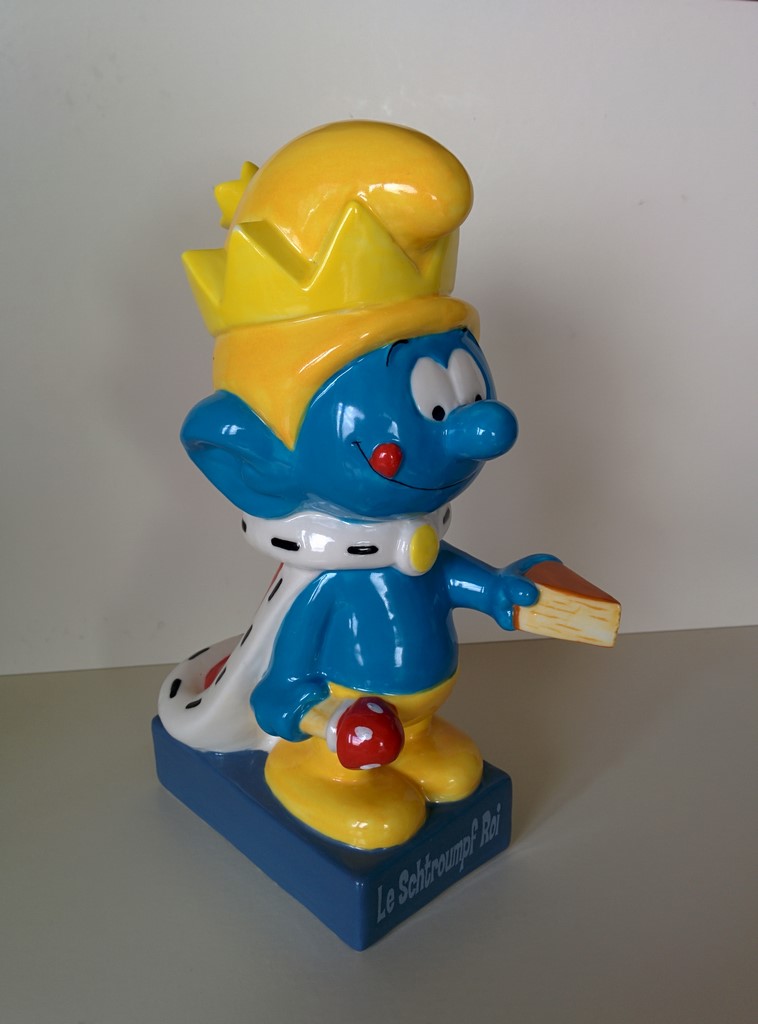 Fève géante Schtroumpfissime