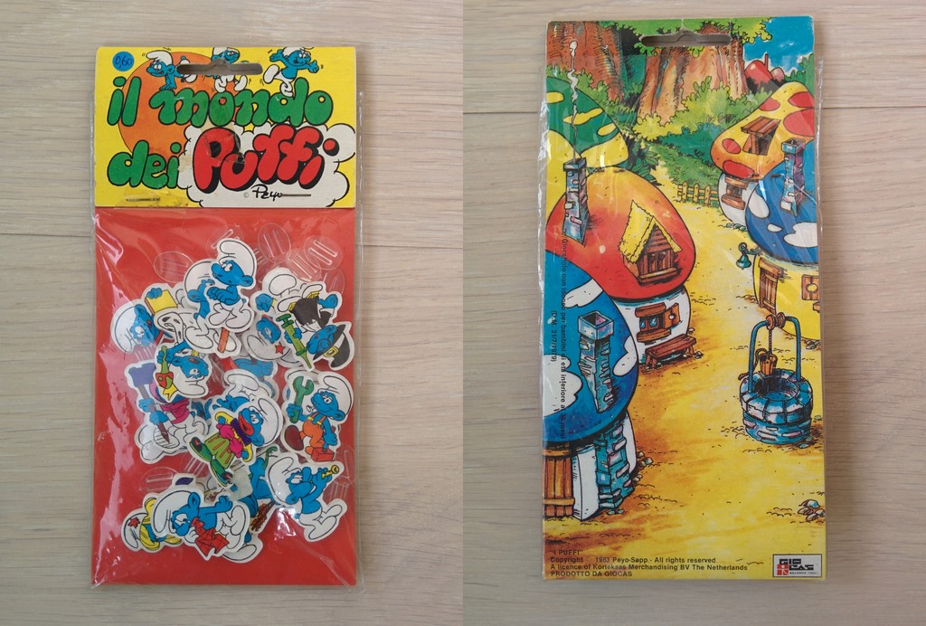Il mondo dei Puffi - Sachet de 20 Schtroumpfs en plastiques