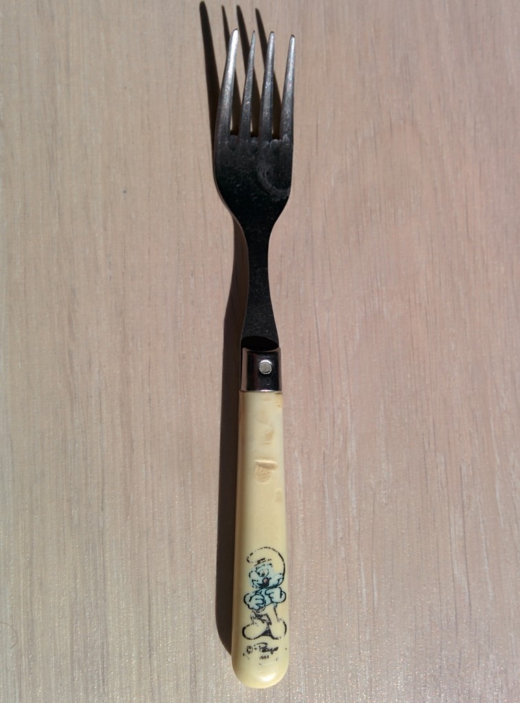 Fourchette Schtroumpf