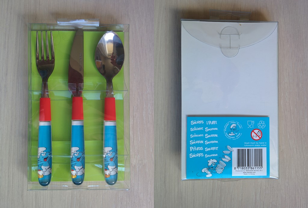 Set fourchette, couteau & cuillère