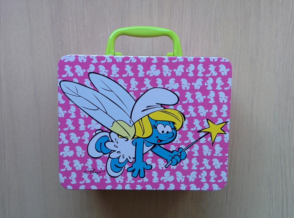 Valise en métal Schtroumpfette