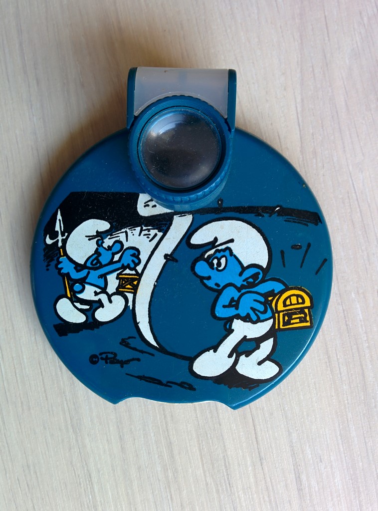 Visionneuse Le trésor de Schtroumpf