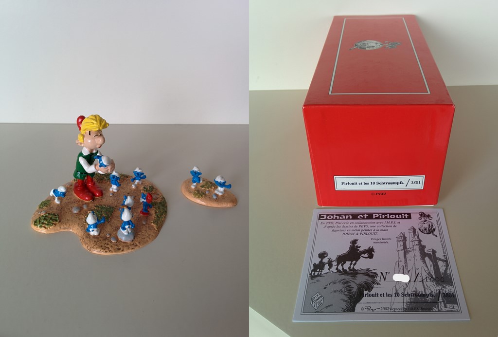 3801 - Pirlouit et les 10 Schtroumpfs