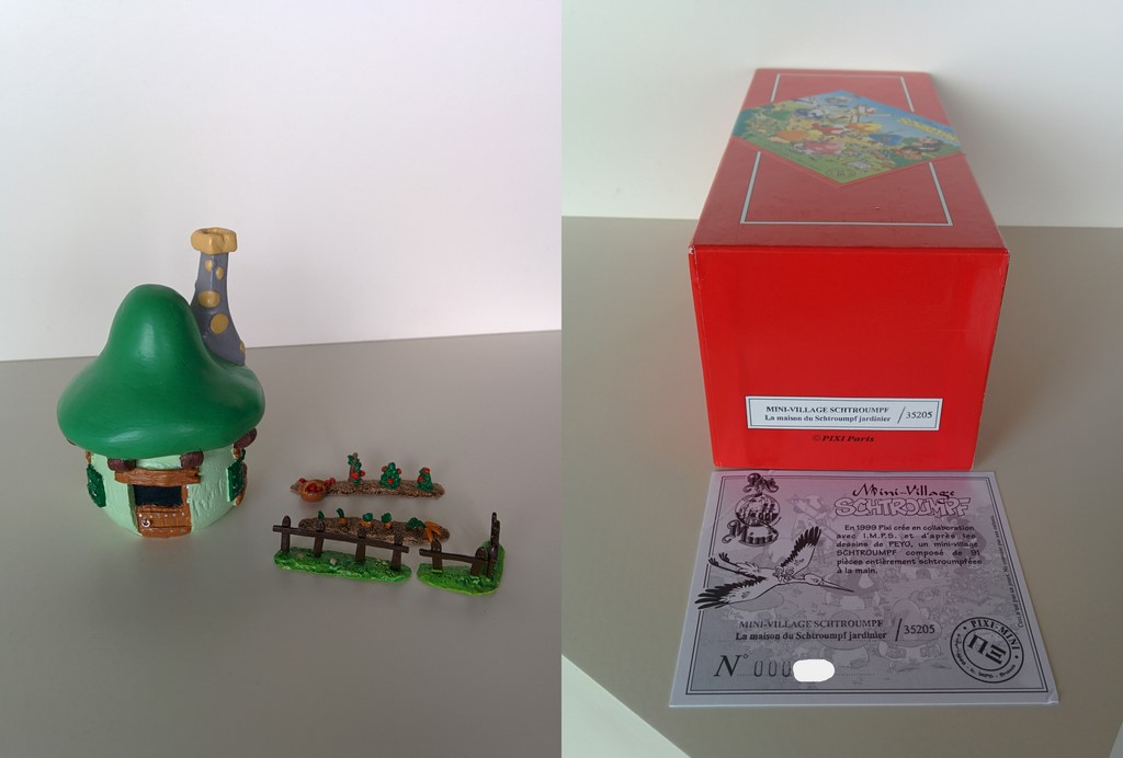 35205 - La maison du Schtroumpf Jardinier