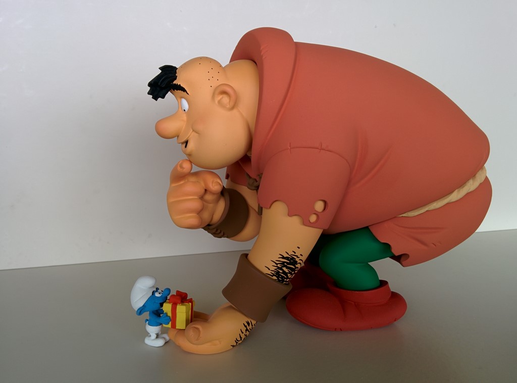 Grossbouf et le Schtroumpf Farceur