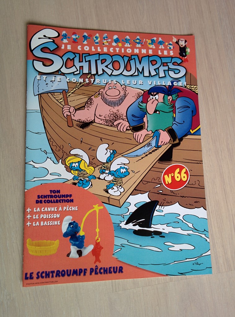Je collectionne les Schtroumpfs et je construis leur village ! - Numéro 66