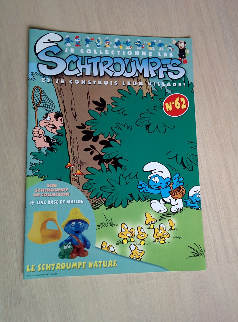 Je collectionne les Schtroumpfs et je construis leur village ! - Numéro 62