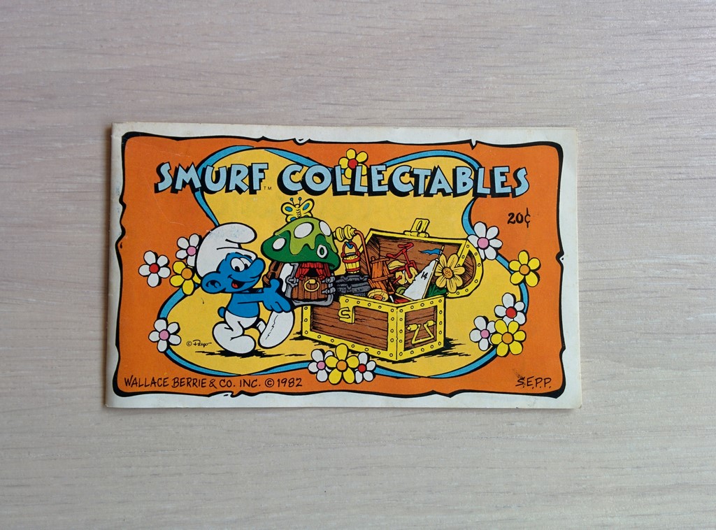 Catalogue Wallace Berrie - Smurf collectables