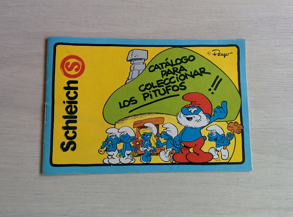Catalogue Schleich - Catálogo para coleccionar los Pitufos !!