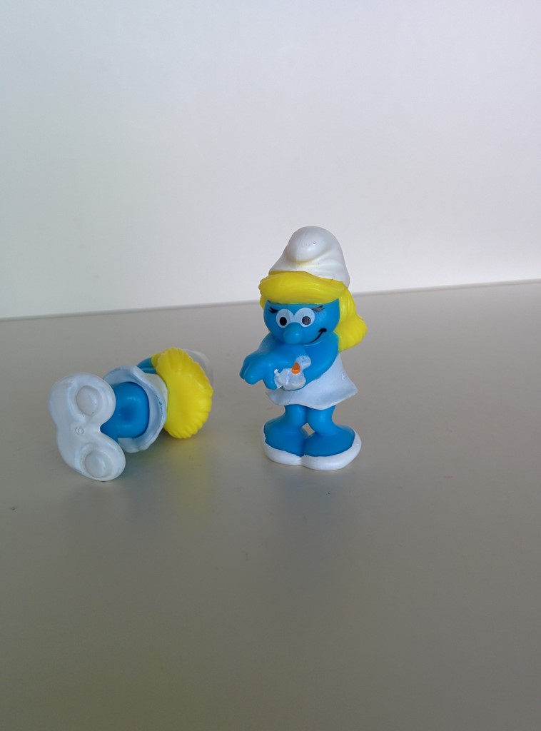 Schtroumpfette - Variante culotte non peinte