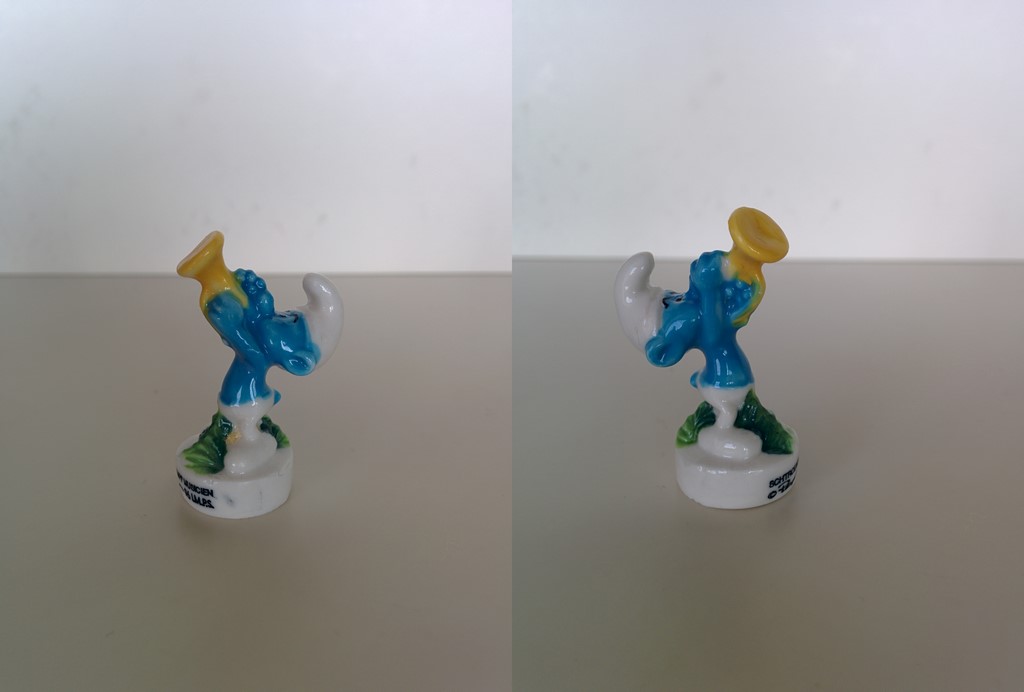 Fève Schtroumpf Musicien - 1996