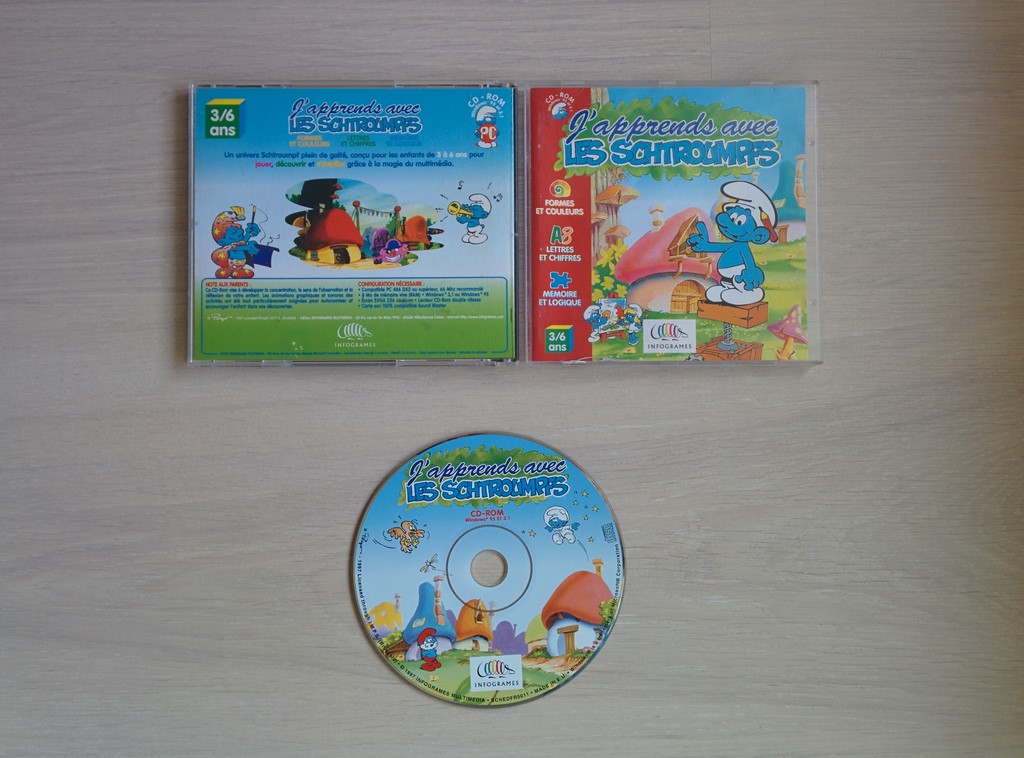 J'apprends avec les Schtroumpfs
