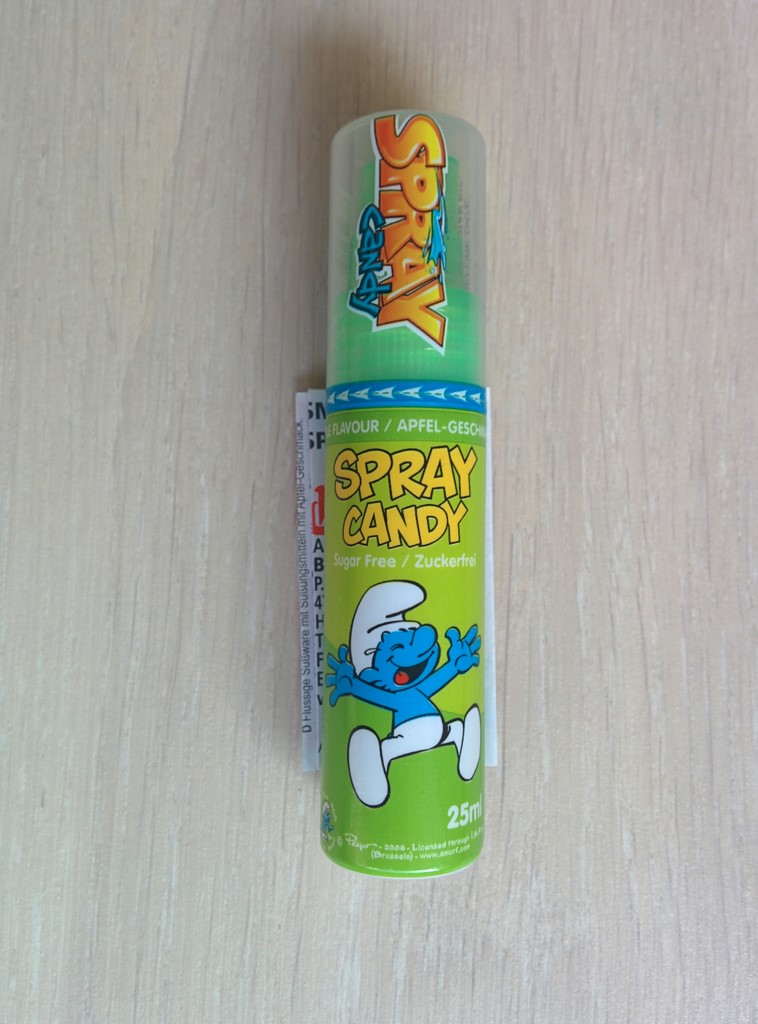 Spray candy saveur pomme